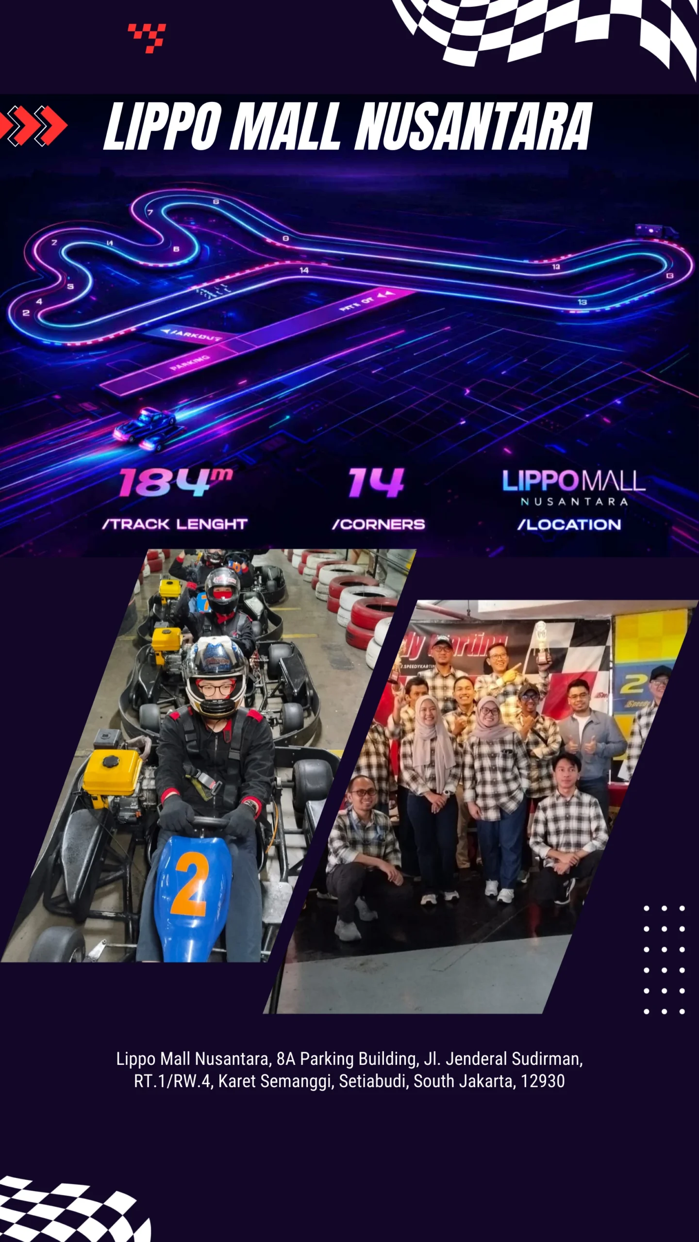 gokart-lippo-mall-nusantara